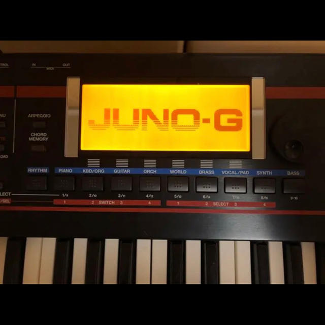 Roland(ローランド)のJUNO-G Roland シンセサイザー 美品☆ 楽器の鍵盤楽器(キーボード/シンセサイザー)の商品写真