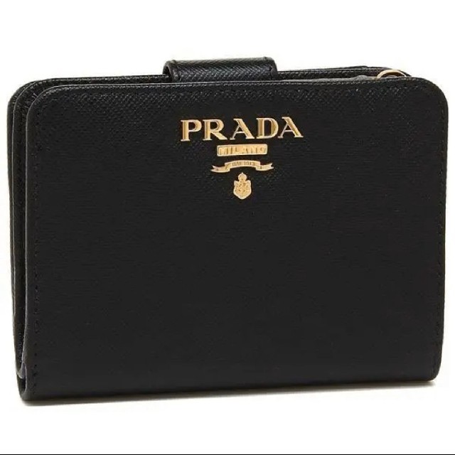 新品 PRADA VITELLO MOVE 折りたたみ財布 1ML018