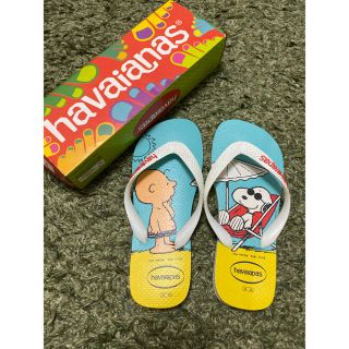 ハワイアナス(havaianas)のhavaianas ハワイアナス　ビーチサンダル　スヌーピー(ビーチサンダル)