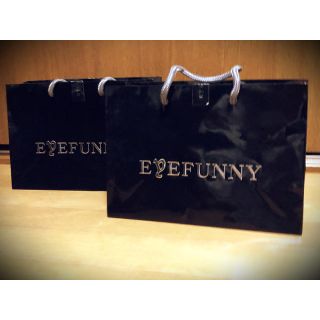 アイファニー(EYEFUNNY)の0様専用EYEFUNNY ショッパー+箱1(ショップ袋)