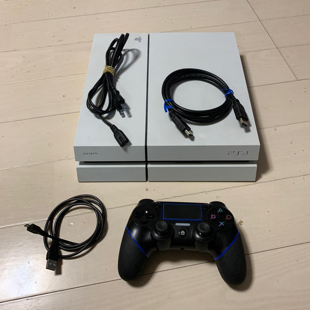 【セット】PS4本体 CUH-2200AB01 & 新品未開封コントローラ