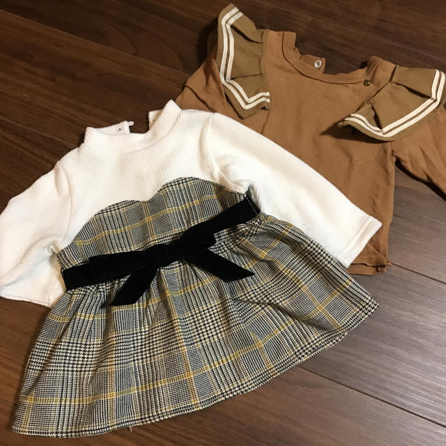 petit main(プティマイン)のpetit main トップス 80㎝ キッズ/ベビー/マタニティのベビー服(~85cm)(シャツ/カットソー)の商品写真