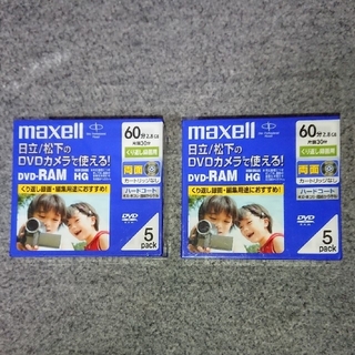マクセル(maxell)のDVD－RAMディスク(デジカメ用)(その他)