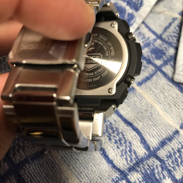 G-SHOCK(ジーショック)の【美品】 ＣＡＳG-SHOCK ＧＳＴ－Ｗ１１０Ｄ－７ＡＪＦ/タフソーラー メンズの時計(腕時計(アナログ))の商品写真