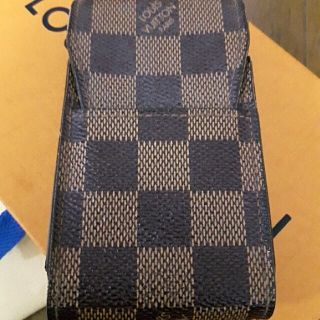 ルイヴィトン(LOUIS VUITTON)のルイヴィトン  ダミエのタバコケース(タバコグッズ)