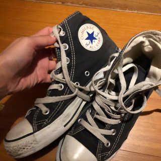 コンバース(CONVERSE)のconverse 黒　ハイカット　コンバース　黒　ハイカット(スニーカー)