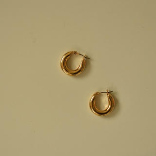 TODAYFUL - daughters jewelry フープ ピアス ゴールドの通販 by ...