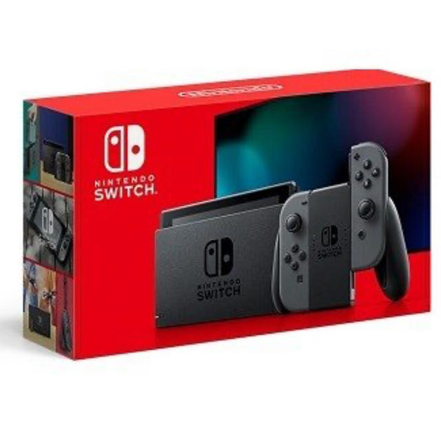 家庭用ゲーム機本体新モデル　Switch 本体 Joy-Con(L)/(R) グレー