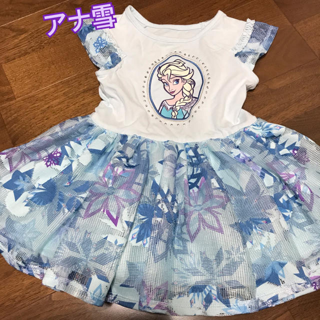 Disney(ディズニー)のまだまだ着れます キッズ/ベビー/マタニティのキッズ服女の子用(90cm~)(ワンピース)の商品写真