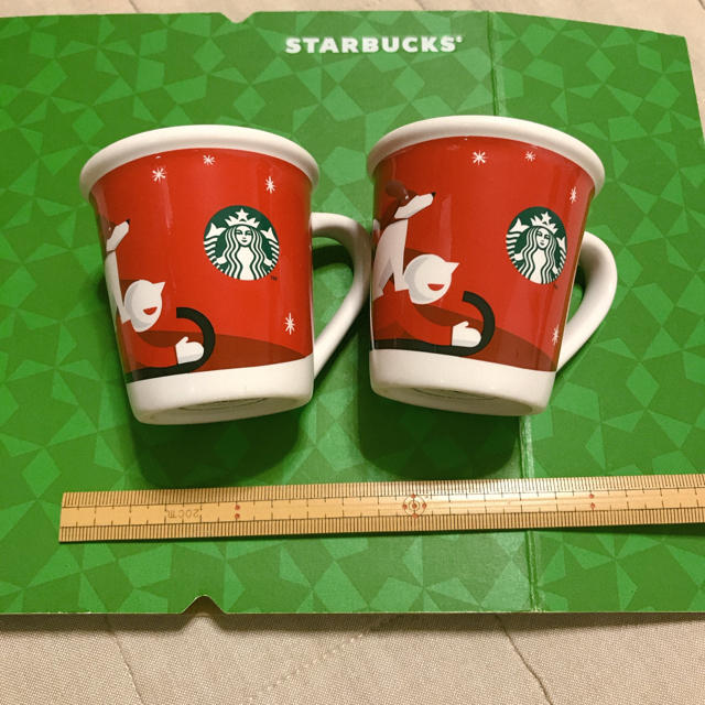 Starbucks Coffee(スターバックスコーヒー)のスターバックス  限定　クリスマスデミマグ  オーナメント　starbucks インテリア/住まい/日用品のキッチン/食器(グラス/カップ)の商品写真