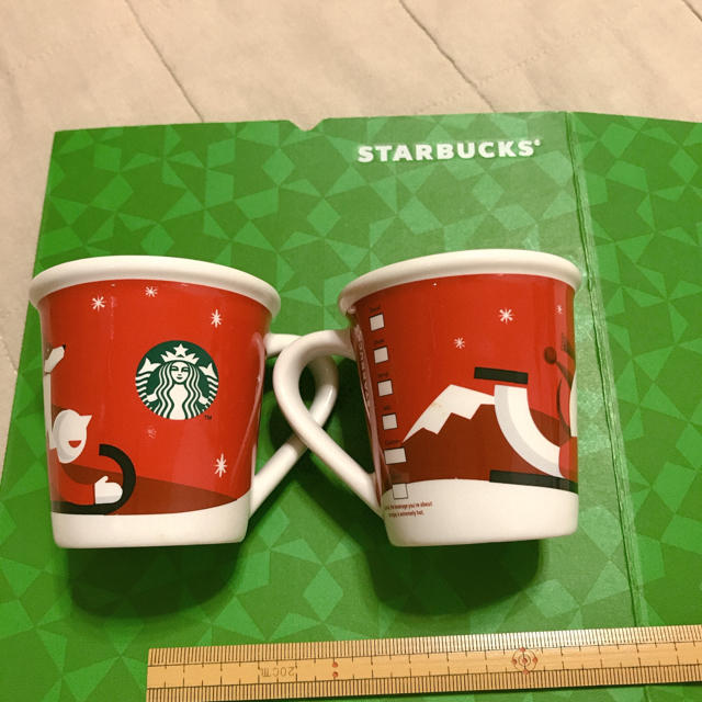 Starbucks Coffee(スターバックスコーヒー)のスターバックス  限定　クリスマスデミマグ  オーナメント　starbucks インテリア/住まい/日用品のキッチン/食器(グラス/カップ)の商品写真