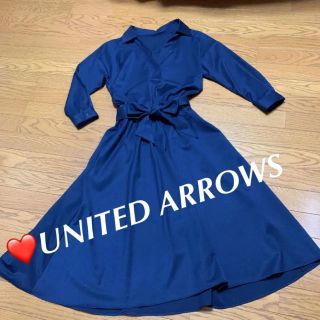 ユナイテッドアローズ(UNITED ARROWS)の❤️UNITED ARROWS  ワンピース(ロングワンピース/マキシワンピース)