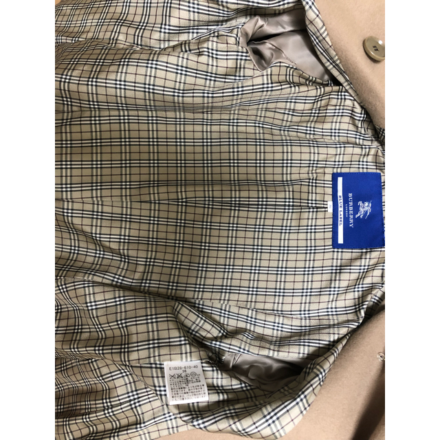 BURBERRY BLUE LABEL(バーバリーブルーレーベル)のバーバリーブルーレーベル コート レディースのジャケット/アウター(チェスターコート)の商品写真