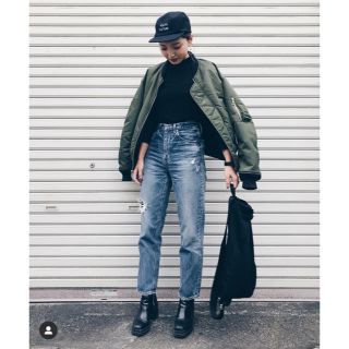 MOUSSY GBL MV JW TAPERED デニム