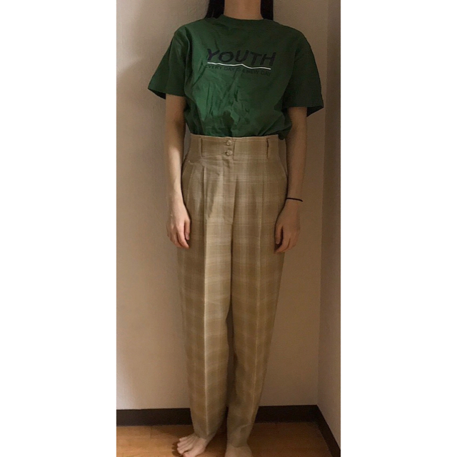 Lochie(ロキエ)のvintage pastel check pants レディースのパンツ(カジュアルパンツ)の商品写真