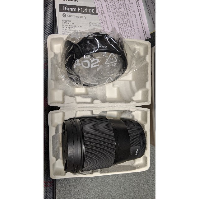 sigma 16mm f1.4 sony 金曜日まで出品