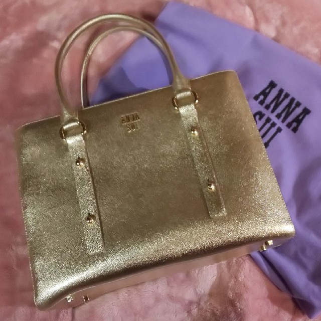 ANNA SUI ハンドバッグ 収納袋付き