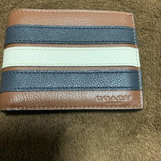 コーチ(COACH)のCOACHチャールズインバーシティ2つ折り財布(折り財布)