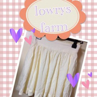 ローリーズファーム(LOWRYS FARM)のlowrys farm＊フレアスカート(ミニスカート)