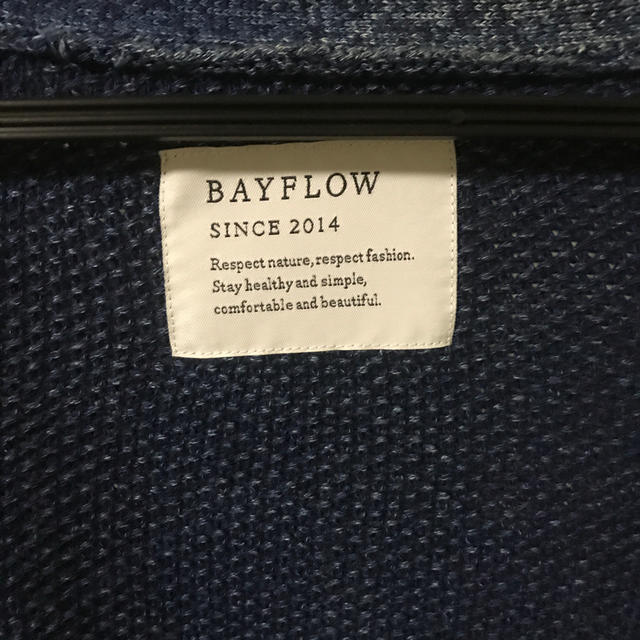 BAYFLOW(ベイフロー)のベイフロー　カーディガン メンズのトップス(カーディガン)の商品写真