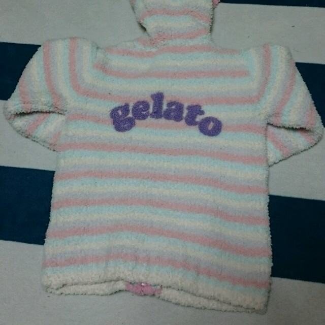 gelato pique(ジェラートピケ)のキッズ パーカー キッズ/ベビー/マタニティのキッズ服女の子用(90cm~)(パジャマ)の商品写真