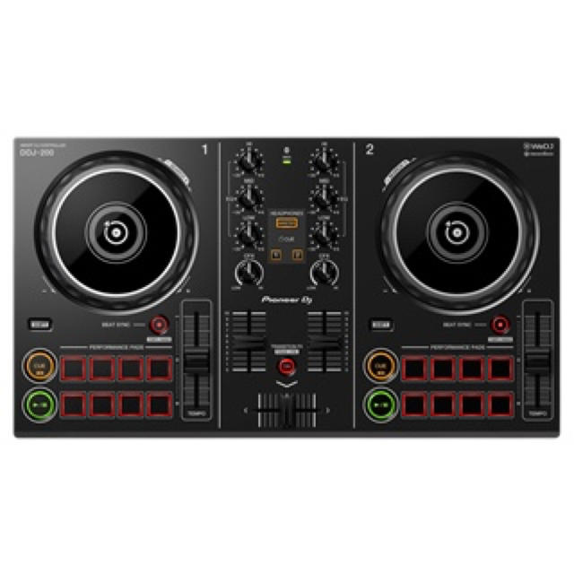 Pioneer(パイオニア)のPioneer DDJ 200 楽器のDJ機器(DJコントローラー)の商品写真