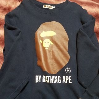 アベイシングエイプ(A BATHING APE)のエイプ　A BATHING APE　スウェット　トレーナー(スウェット)