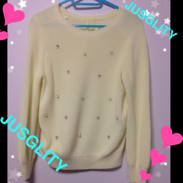 JUSGLITTY(ジャスグリッティー)の⋆｡˚✩ ♡ジャスグリ  ニット✩ ♡ レディースのトップス(ニット/セーター)の商品写真