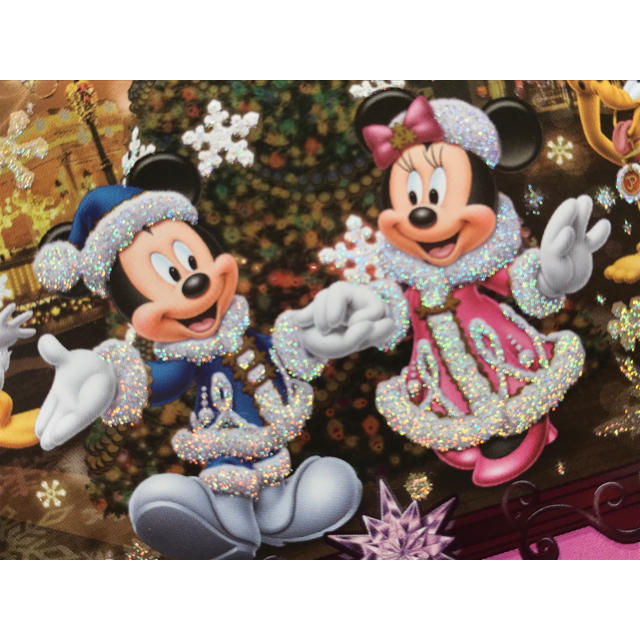 Disney クリスマスウィッシュ 2014 メッセージカード ポストカード