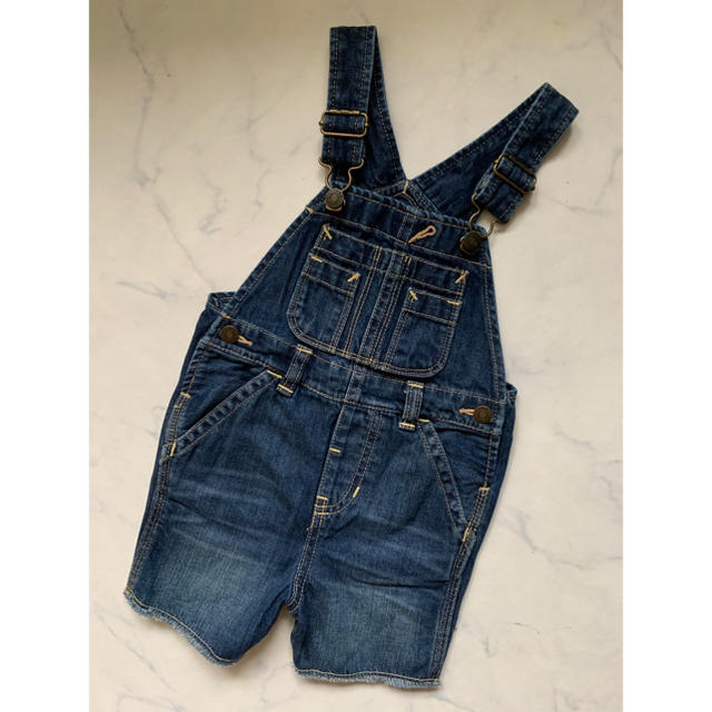 babyGAP(ベビーギャップ)のbaby GAP デニム オーバーオール キッズ/ベビー/マタニティのキッズ服男の子用(90cm~)(その他)の商品写真