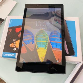 レノボ(Lenovo)の【未使用】Lenovo TAB3 602LV スレートブラック 本体　(タブレット)