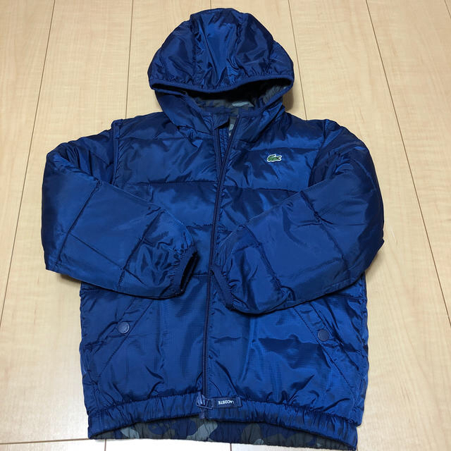 LACOSTE(ラコステ)のラコステ　ダウン　コート　116 キッズ/ベビー/マタニティのキッズ服男の子用(90cm~)(コート)の商品写真