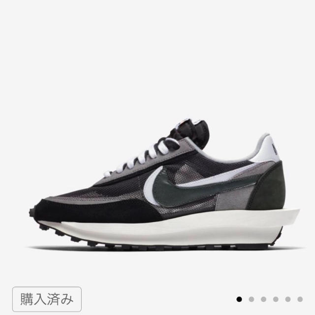 NIKE(ナイキ)のsacai  waffle black レディースの靴/シューズ(スニーカー)の商品写真