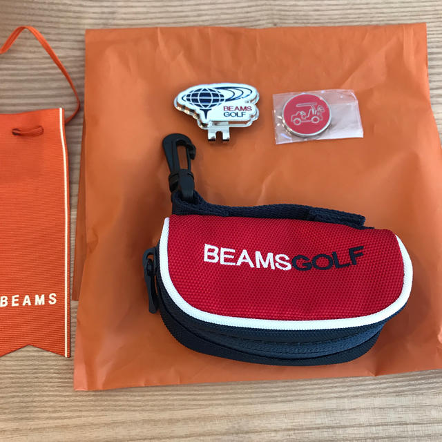 BEAMS(ビームス)のビームスゴルフのボールケースとマーカー スポーツ/アウトドアのゴルフ(その他)の商品写真