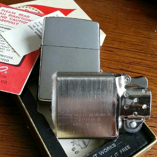 ZIPPO - 新品未使用!! 1976年製ジッポライター!!の通販 by