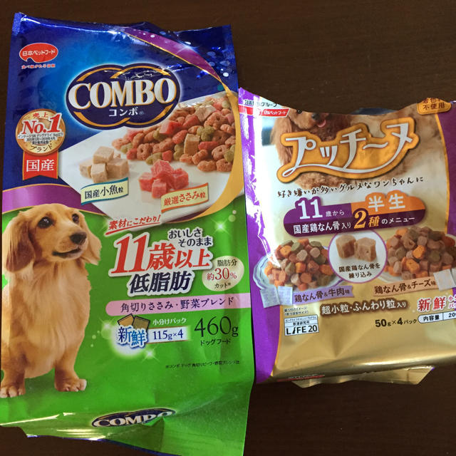 シニア犬用 ドッグフード （プッチーヌ・COMBO） その他のペット用品(ペットフード)の商品写真