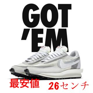 ナイキ(NIKE)の正規品　LDワッフル　sacai nike(スニーカー)