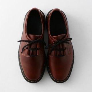 ドクターマーチン(Dr.Martens)のDr.Martens ギリー ブラウン UK4(ローファー/革靴)