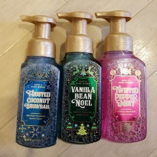 バスアンドボディーワークス(Bath & Body Works)のbath&bodyworks ハンドソープ3本セット(ボディソープ/石鹸)