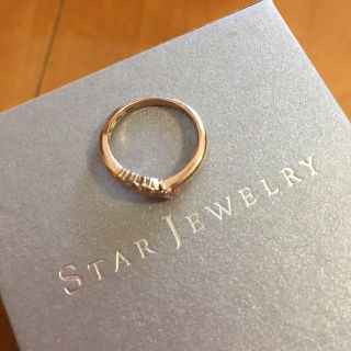 スタージュエリー(STAR JEWELRY)のスタージュエリー YGピンキーリング 3号(リング(指輪))