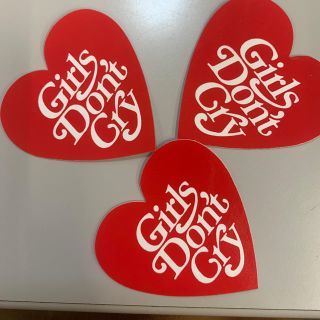 girls don't  cry オンライン　ノベルティー　ステッカー(その他)