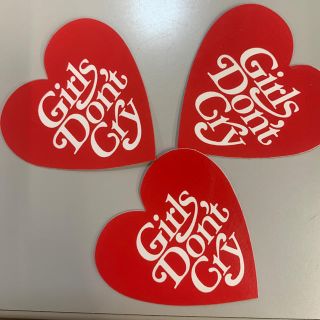 girls don't  cry ノベルティー　ステッカー(その他)