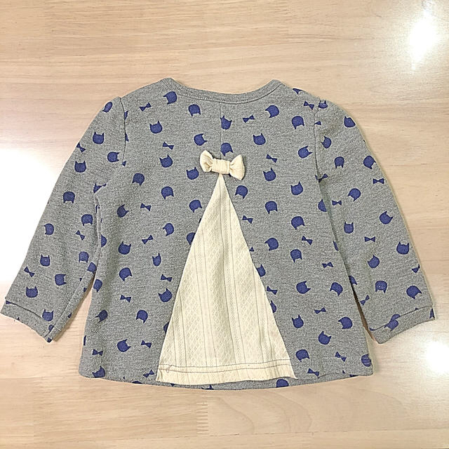 futafuta(フタフタ)のfutafutaカットソー　サイズ90 キッズ/ベビー/マタニティのキッズ服女の子用(90cm~)(Tシャツ/カットソー)の商品写真