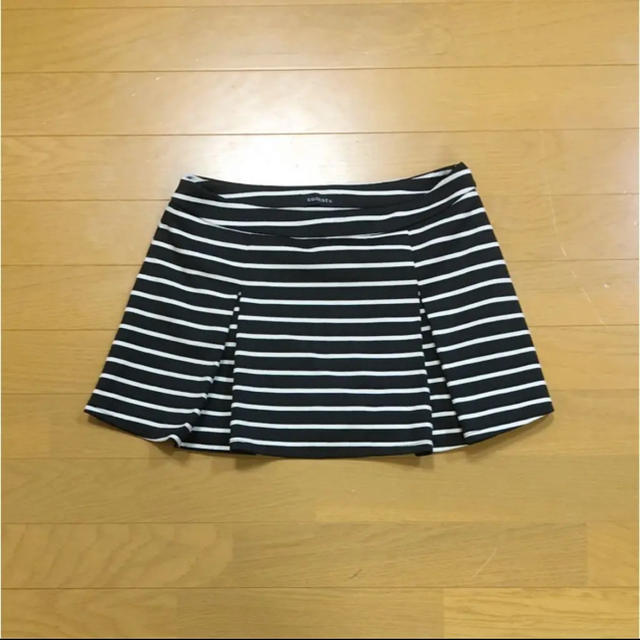 EGOIST(エゴイスト)のエゴイスト　ミニスカート　ボーダー　Sサイズ レディースのスカート(ミニスカート)の商品写真