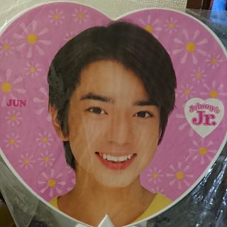 アラシ(嵐)の値下げ！貴重！嵐✳松本潤✳Jrうちわ(アイドルグッズ)