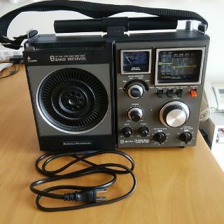 A938♥めっちゃかっこいい46年前のラジオ ナショナルRF-068 整備
