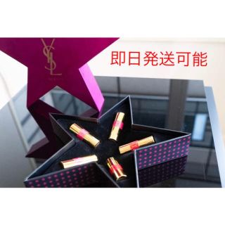 イヴサンローランボーテ(Yves Saint Laurent Beaute)のイブサンローラン　ysl ノエルミニ ルージュ ヴォリュプテ シャインセット(口紅)