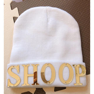 ベイビーシュープ(baby shoop)のbaby shoop ロゴニット帽(ニット帽/ビーニー)