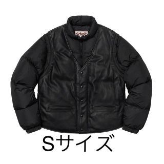 シュプリーム(Supreme)のsupreme schott  puffy jacket ダウンジャケット(ダウンジャケット)