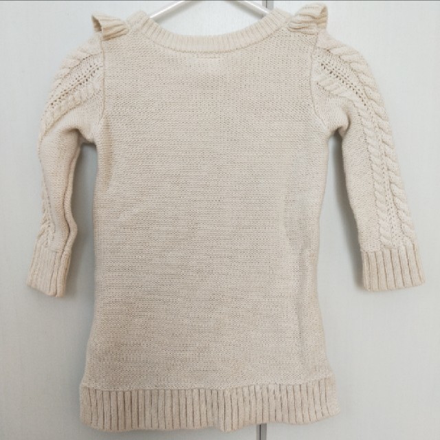 babyGAP(ベビーギャップ)のニットワンピース　80cm キッズ/ベビー/マタニティのベビー服(~85cm)(ワンピース)の商品写真